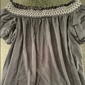 American Eagle soft and sexy off the shoulder top